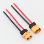 Prewired XT60 connectors 10cm 16AWG