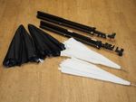 2x Lastolite All-In-One Umbrella Kits - 34" (80cm) - 2475