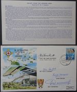 WWII Dutch Escape Society signed stamp cover.