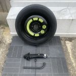 15"  2019-2023 PEUGEOT 208 MK2 SPARE WHEEL SPACE SAVER + JACK KIT