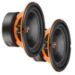 GT Audio GT-SW6/4 6.5" Inch Car Sub Subwoofer DVC 4Ohm 2x150w Genuine RMS Pair