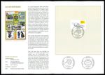 GERMANY FOLDER 2011/28 TAG DER BRIEFMARKE TAUBE PIGEON BALLON SCHIFF KUTSCHE #