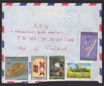 DJIBOUTI 1997, Cover to Finland, Michel 383, 591, 600, 606, 612 / RARE BIRDS!
