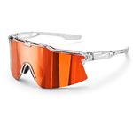 Mercuri The Shield Sport Sunglasses UV400 Wraparound Cycling Running 6 Colours