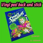KP Crisps 1980 Space Raiders Pickled Onion Flavour Classic Vinyl Sticker 10p 80s