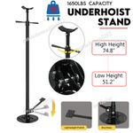Vertical Transmission Pit Jack 750kg 3/4T with Pedal Engine Hoist Support Stand