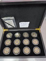 12 Labours of Hercules 2020 £2 Coin Set  With Case and COA