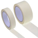 GENERAL MASKING TAPE 24MM-48MM X 50M DIY CRAFT PAINTER EASY TEAR WHITE/CREAM
