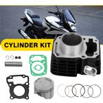 Cylinder Piston Barrel Kit Fits For Honda CBF125 CBF 125 2009 - 2012 2013 2014