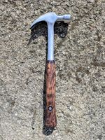 20oz One-Piece Oak Claw Hammer: Hand-Built to Last