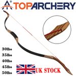 50lb Archery Traditional Recurve Bow Handmade Mongolian Horse Bow Target Hunting