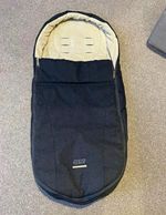 Mamas & Papas Signature Edition Pushchair/Pram Footmuff Navy Blue/Beige Bamboo