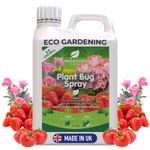ORGANIC PLANT PEST SPRAY BUGS 2.5L REFILL Greenfly Blackfly Whitefly Aphids UK