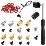 M.2 Screws Kit,M.2 SSD Nvme screws Mounting Set,PC Motherboard Standoff and