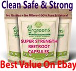 Beetroot Extract Capsules Super Strength 12,000mg , 100% Natural veg Capsule