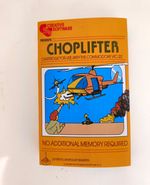 VIC 20 Choplifter Cartridge TESTED WORKING