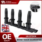 Ignition Coils Pack for Opel Astra H Corsa D Zafira Vauxhall Zafira Insignia 1.6