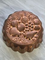 Vintage Copper Jelly Mould (Fruit Design)