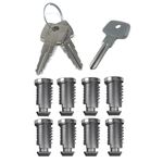Thule Key and  Barrel 8-pack = 8 Barrels, 2 Keys, 1 Remover Key