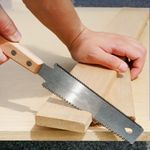 Japanese Pull Saw Double Edge Flush Cut Woodworking Hand Saw Pruning Trimming UK