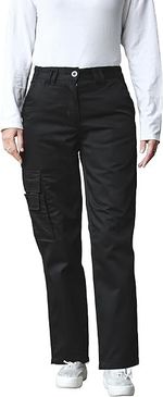 Ladies Cargo Combat Work Trousers Multiple Pockets Work Pants Size 8 to 20 Black