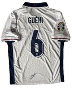 MARC GUEHI Hand Signed England National Team Football Rare Shirt Proof/COA