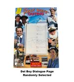 Only Fools and Horses Original Script Page Signed Mounted by David Jason (Rndm)