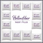 Hollowfibre Cushion Pads Cushion Insert Filler Inner 12"14"16"18"20"22"24"26"28"