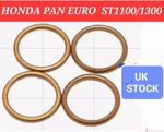 4 x HONDA PAN EUROPEAN  ST1100 ST1300 EXHAUST GASKETS 18291-MN4-920