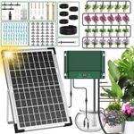 10W Automatic Solar Irrigation System for Garden Plant Greenhous DIY 30 Drippers