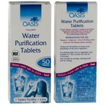 Genuine OASIS WATER PURIFICATION TABLETS - 8.5mg British Army Issue Survival