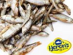 HERONS Dried Whole Sprats Large 100% NATURAL BARF Dog Puppy Fish Treats 