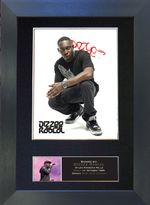 DIZZEE RASCAL Signed Mounted Reproduction Autograph Photo Prints A4 395