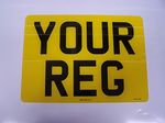9x7 motorcycle motorbike road legal Number Plate 100% MOT Compliant QUAD BIKE