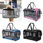 Large Pet Carrier Bag AVC Portable Soft Fabric Fold Dog Cat Puppy Travel Bag NEW
