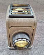 Vintage Fujimoto Lucky Tiny 35mm Slide Projector  J.C.I.I Japan/Working