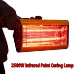2500W Infrared Paint Curing Lamp for Drying Handheld Lamp Heater Car-Body 220V