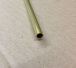 Brass Tube 2mm, 3mm, 4mm, 5mm, 6mm, 7mm, 8mm, 9mm 300mm long 0.45mm wall K + S