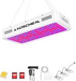 LED Grow Light Full Spectrum with Samsung LM301B And UV Led KOSCHEAL KS2000