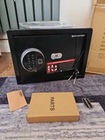 Grimtron Smart Biometric Fingerprint Safe Box Digital Code Key Home Security