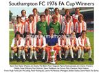SOUTHAMPTON FC 1976 FA CUP LAWRIE McMENEMY IAN TURNER PETER OSGOOD BOBBY STOKES