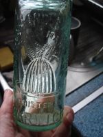 MINT !  LATER CHRISTMAS PUDDING CODD BOTTLE.