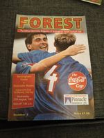 Nottingham Forest V Doncaster Rovers 27/08/1997 League cup Programme