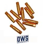M6 MB15 MIG Welding Contact Tips 0.8mm (Packs 10) 