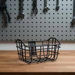 Mountain Bike Basket Shock Absorbing Cycling Gear Heavy Duty for Outdoor Riding