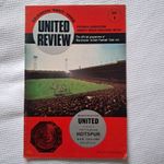 1967 CHARITY SHIELD - MANCHESTER UNITED V. TOTTENHAM SPURS -  12.8.67