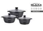 Ceramic  Non Stick Casserole Cooking Pot Set  Suitable for Induction  36/40/44cm