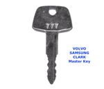 777 VOLVO SAMSUNG CLARK Master Plant Excavator Digger Forklift Key + FAST POST !