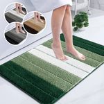 Non Slip Bath Mat Water Absorbent Toilet Pedestal Mats Extra Large Bathroom Rug