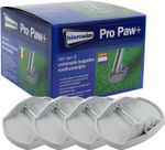 Leisurewize Black Pro-Paw+ Caravan Jack Pad Foot Leg Stable Level Support 4 Pack